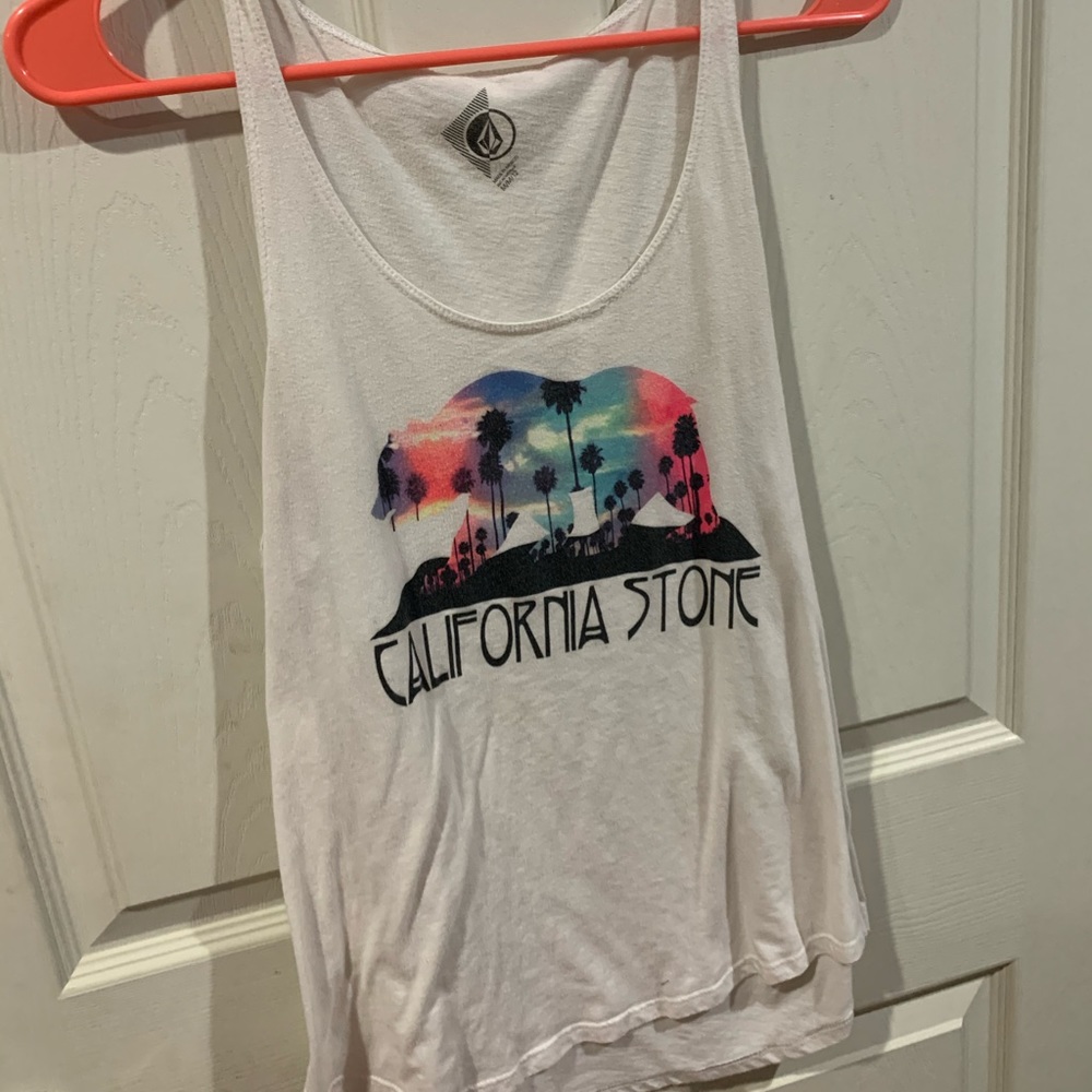 White tank top